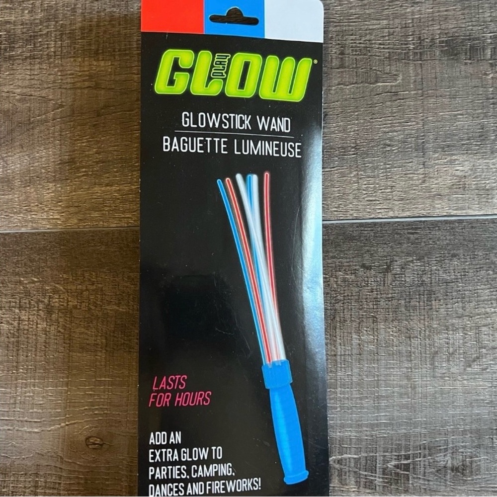 💞 New Red, White, & Blue Patriotic Glow Stick Wand